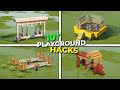 10+  Best Minecraft Playground Build Hacks 2024