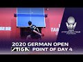 Xu Xin wins STIGA Point of Day 4 | 2020 German Open