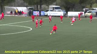 Amichevole giovanissimi 22 nov 2015 2° Tempo parte