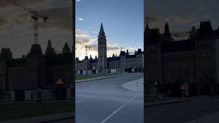 Canada's capital of Ottawa | Parliament Hill-The most tourist attraction😍#travel #shorts #explore