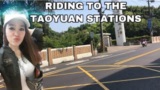 RIDING TOWARD TO THE TAOYUAN STATIONS