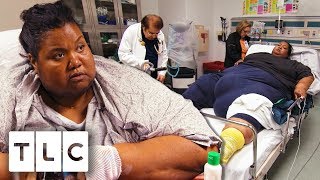 Patient Gets Painfully Stuck In A Cab On Her Way To The Hospital | My 600-lb Life