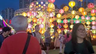 Ribuan Lampion di Festival Bulan  Hongkong  2024