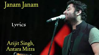 Janam Janam (Lyrics) - Arijit Singh, Antara Mitra | Pritam, Amitabh Bhattacharya | Dilwale