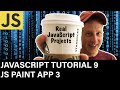 JavaScript Tutorial 9 Paint App 3