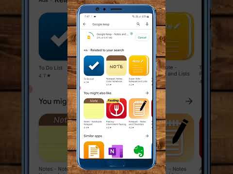 How do I install Google Keep Notes app? Download on Google Play Store #shorts