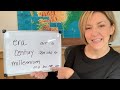 how to pronounce era century millennium american english pronunciation lesson