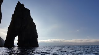 Sea Kayaking - Wales in May - Fishguard Bay.