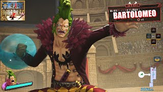 【ONE PIECE 海賊無双4】バルトロメオ モーション集 Bartolomeo Moveset