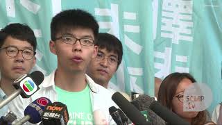 Hong Kong student leader Joshua Wong convicted for democracy protests