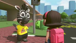 Road Safety Story 3 Distracted Crossing