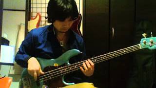 【エレキベース】key=C のBassフレーズ基礎練習　Celinder Bass