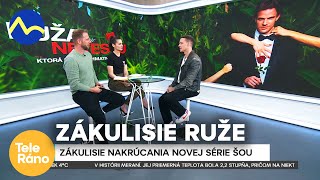 Krištof Králik moderátor Ruža pre nevestu - zákulisie šou | Teleráno