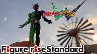 Figure-rise Standard 仮面ライダーW サイクロンジョーカー塗装してみた#仮面ライダーダブル