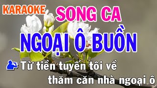 Ngoại Ô Buồn Karaoke Song Ca Nhạc Sống - Phối Mới Dễ Hát - Nhật Nguyễn