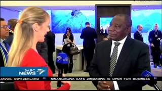 Ramaphosa on WEF, Davos