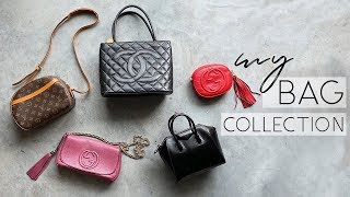 MY VINTAGE AND DESIGNER HANDBAG COLLECTION 2019 | Chanel, Gucci, Givenchy, Louis Vuitton & Reviews