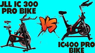 JLL ic300 PRO VS. ic400 PRO Bike Review: Understanding Differences (Which Is the Winner?)
