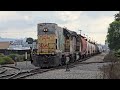 hd union pacific loa36r valla switcher chase from santa fe springs to brea