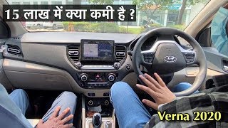 Finally I DRIVE Hyundai VERNA 2020 BS6 Facelift | Real Life Drive Premium Sedan