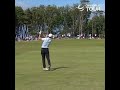 Jordan Spieth holes out for eagle on 15 at the 2022 Scottish Open | scottishopen