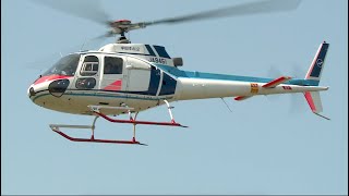 Aerospatiale AS350 Ecureuil/ASter [JA9451] （中日本航空）の離陸と着陸 他：東京ヘリポート