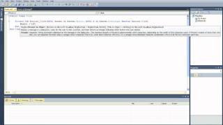 How To Make A MsgBox In Visual Basic 2008 And 2010