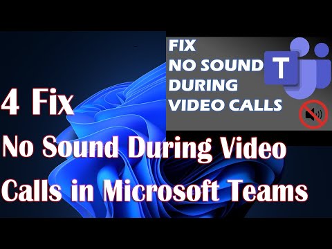Исправление отсутствия звука во время видеозвонков в Microsoft Teams: руководство по устранению неполадок