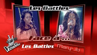 Edrissia VS Mary-jo -Don't leave me this way| Les Battles | The Voice Afrique Francophone | Saison 3