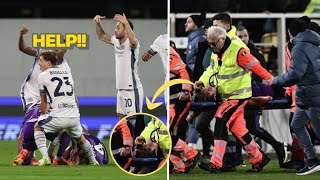 Fiorentina's Eduardo Bove COLLAPSES on Field During Inter Match!