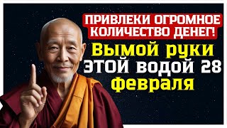 Вымой руки ЭТОЙ водой 28 февраля, и ты привлечёшь ОГРОМНОЕ количество денег!