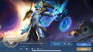 Achieved Legendary 223 Times | Mobile Legends