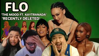 The New Queens of RnB! | FLO - 'THE MOOD ft. Kaytranada' & 'RECENTLY DELETED' RnB reaction