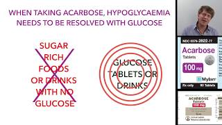 Acarbose: antidiabetic medication