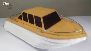 Home make speed boat | school project