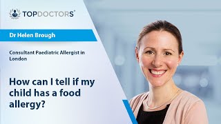 How can I tell if my child has a food allergy? - Online interview