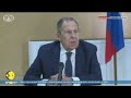 russia ukraine war fm lavrov holds press briefing after talks in doha ukraine war to end live