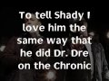 Eminem & Royce Da 5'9 ft. Bruno Mars - Lighters (new song 2011) (Lyrics On Screen)