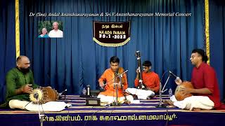 Vid Vittal Rangan – Violin solo for Smt & Sri. V.Ananthanarayanan Memorial Concert at Naada Inbam