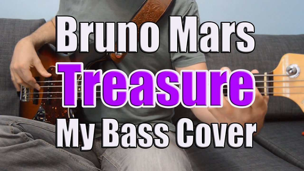 Bruno Mars - Treasure (My Bass Cover) - YouTube