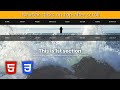 Sticky Navbar On Scroll with HTML & CSS - No JavaScript