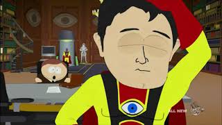 Eric tries to convince captain HINDSIGHT I South Park S14E11 - Coon 2, Hindsight