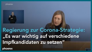 Regierungspressekonferenz mit der stellv. Regierungssprecherin Ulrike Demmer