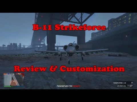 B-11 Strikeforce Review & Customization (GTA Online) - YouTube