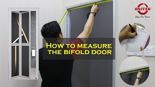 Onitek tutorial measuring bifold door
