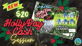 $1 HOLLY DAY CASH x20 | WA Lottery Scratch-Off Tickets
