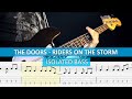 [isolated bass] The Doors - Riders on the storm / bass cover / playalong with TAB