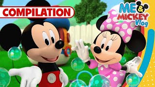 Mickey Mouse & Minnie Mouse Play Games! | 30 Minute Compilation | Me & Mickey | @disneyjunior​