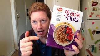 Grape Nuts Cereal Review Grape Nuts Cereal