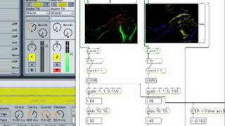 Sine Flow - Optical Flow in Max/msp